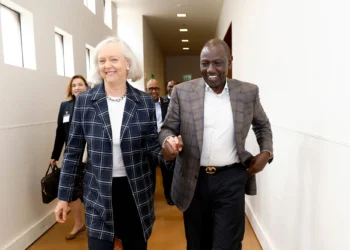 President William Ruto And Meg Whitman