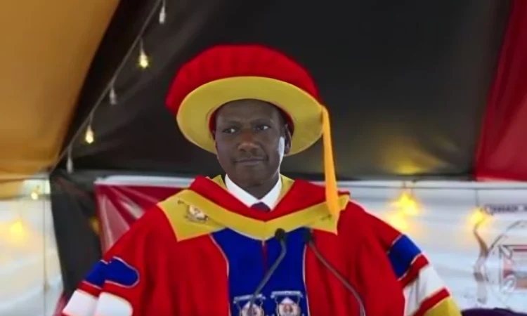 President William Ruto At Tangaza University