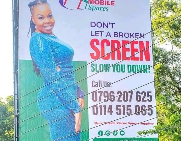 Dama Mobile Spares Billboard