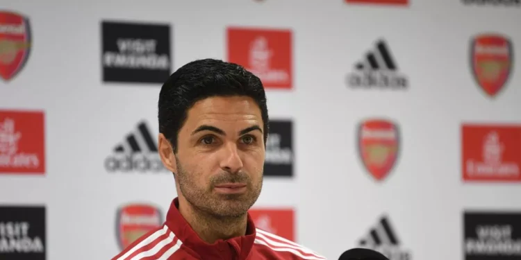 Arsenal Manager Mikel Arteta