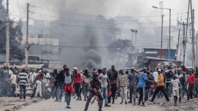 Protests In Kutus Town