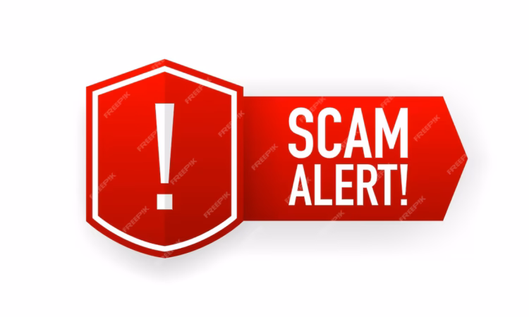 Scam Alert Banner Bana.co.ke