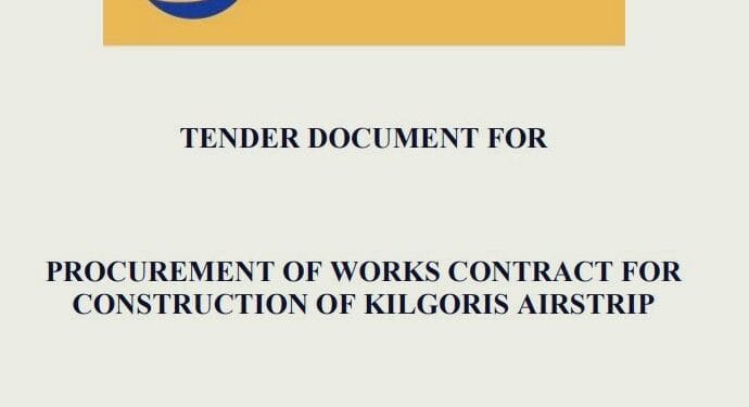 Tender Notification Kilgoris