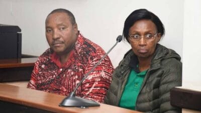 Waititu And Wife