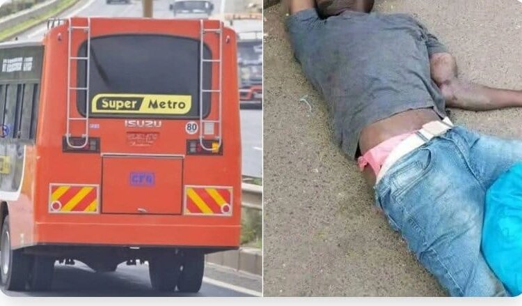 @supermetro ke tout kills passenger over ksh 30nai