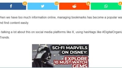 Bookmark Subscription Management