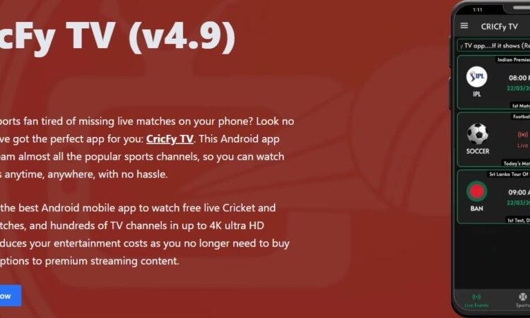 Cricfy tv