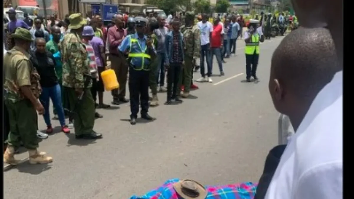 Foreigner hit by ruto's motorcade