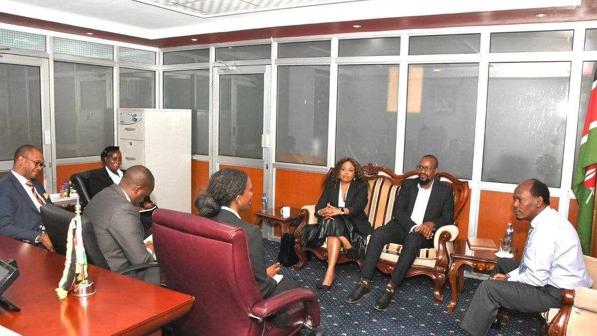Kabogo meets tiktok officials