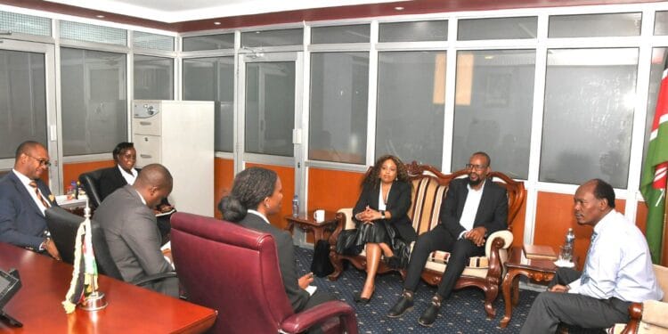 Kabogo meets tiktok officials