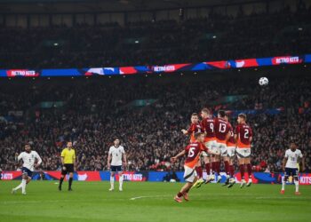 Magic free kick for reece james