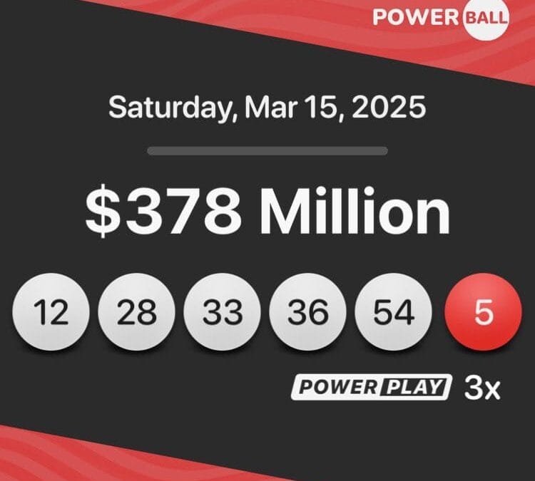 #powerball results are in.here are the winning num