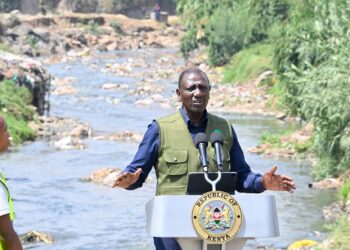President william ruto on nairobi river dream