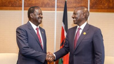 Raila odinga and william ruto
