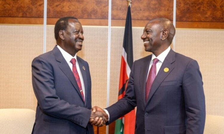 Raila odinga and william ruto