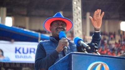 Raila odinga in 2022 campaigns