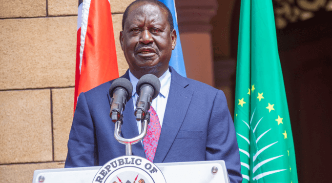 Raila Odinga In Mombasa