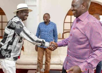 Raila And Ruto In Mombasa