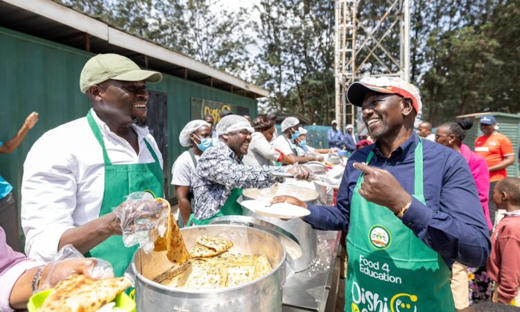 Ruto in kibra on dishi na county