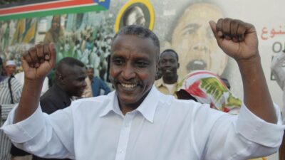 Yassir arman, a well known leader of the sudanese opposition