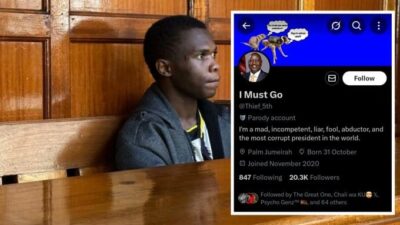 Dci arrests 22 year old titus wekesa