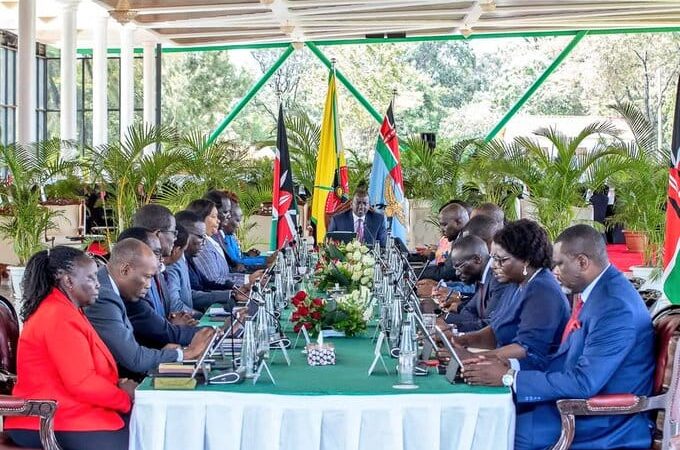 President ruto cabinet meeting