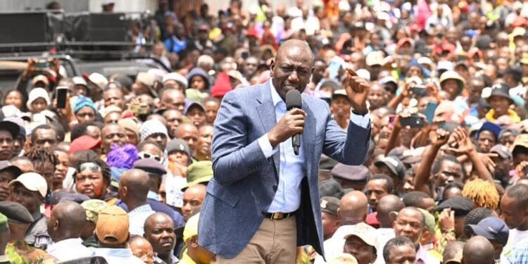 President william ruto in nanyuki and laikipia
