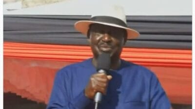 Raila odinga in homabay