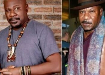 Ving rhames, an american actor, and sam dede, a nigerian actor
