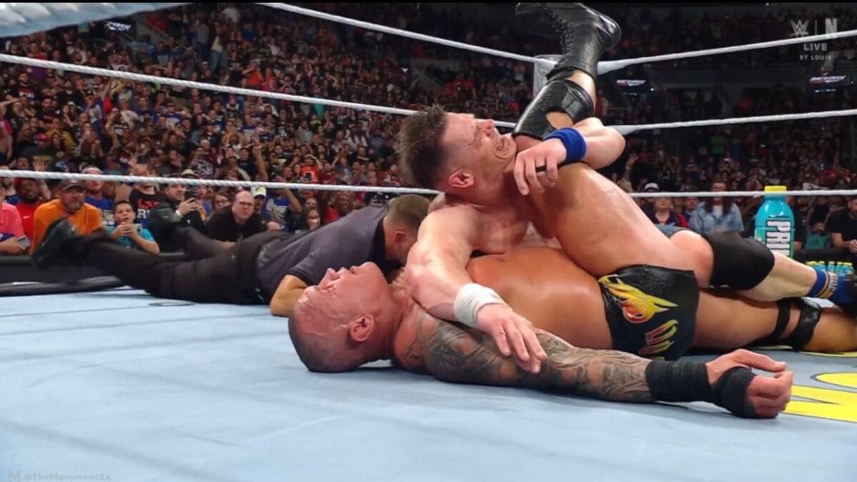 And stilljohn cena defeats randy orton to retain t