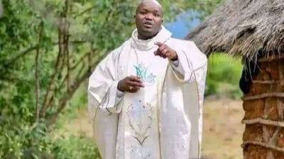 Catholic priest, father alois cheruiyot bett in kerio valley