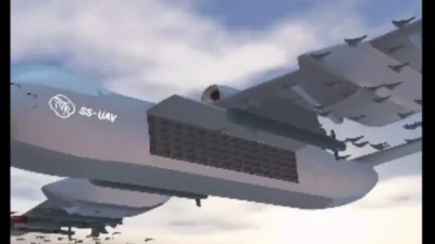 China’s first aerial mothership, jiutian ss uav