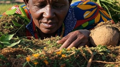 Herbal woman