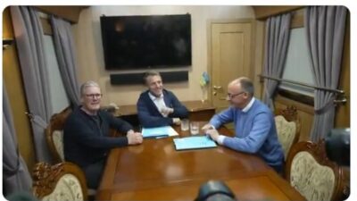 Macron, starmer, and merz