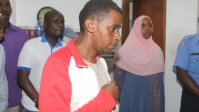 Malau ahmed malau appears in court on the defilement case on may 7, 2025