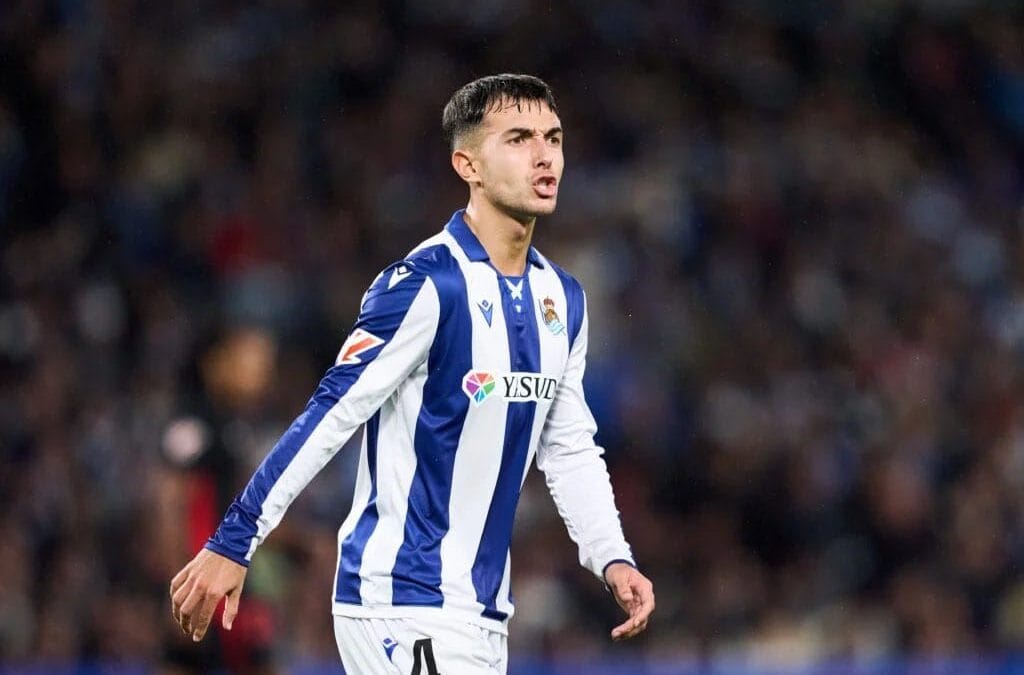 Martín zubimendi from real sociedad