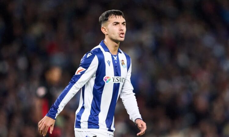 Martín zubimendi from real sociedad