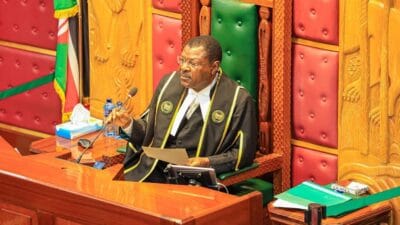 National assembly speaker moses wetang’ula has dir