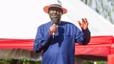Raila on were