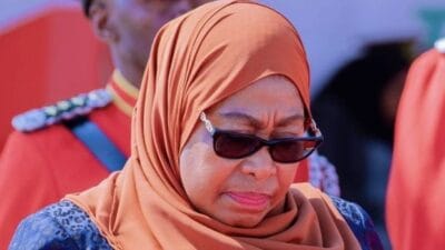 Tanzanian president samia suluhu