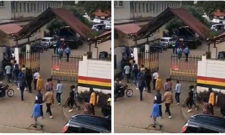 Youths arrested locked at central police station