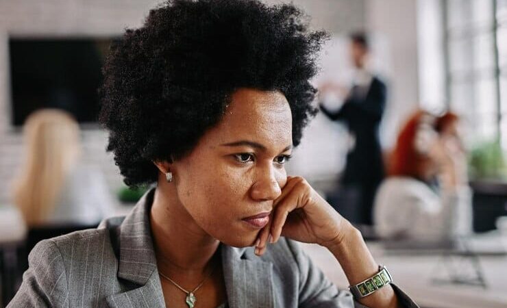 African business woman photo