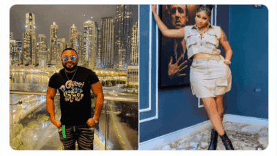 Angela okorie and boyfriend