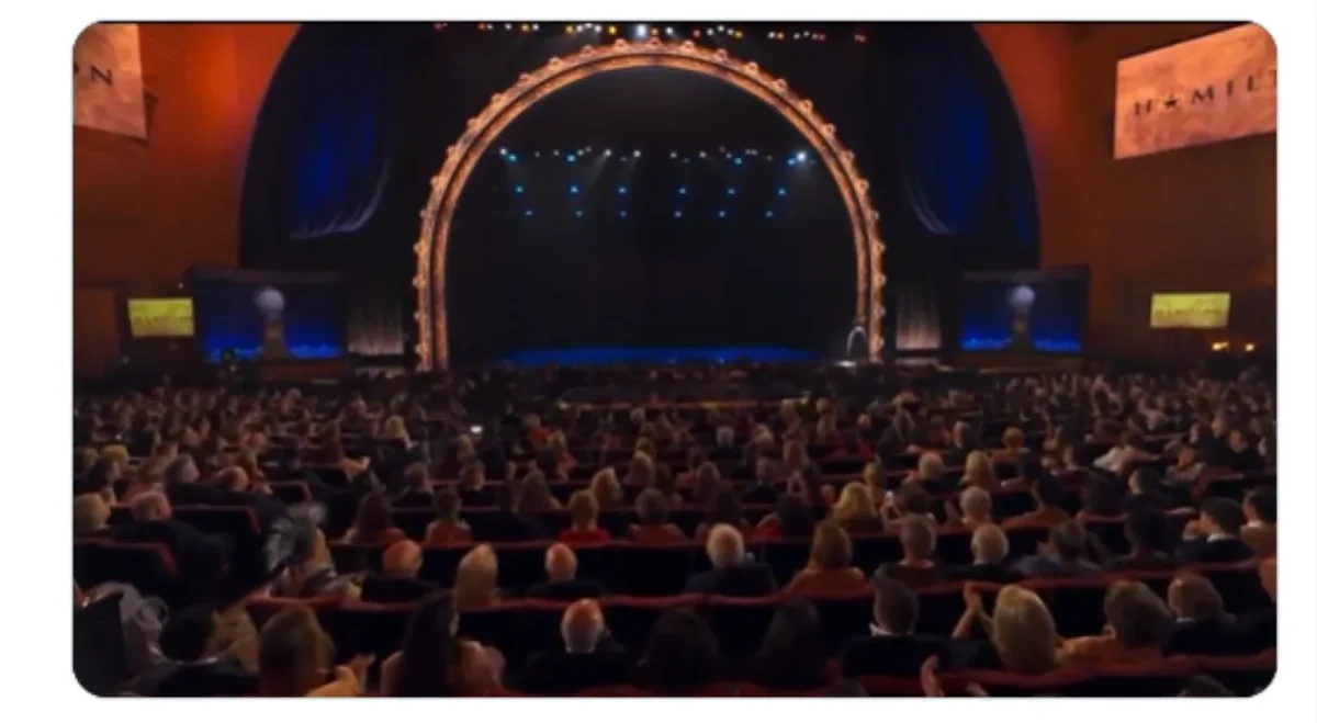 Broadway musical 'hamilton' reunited
