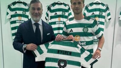 Celtic sign benjamin nygren from nordsjælland