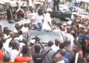Gachagua and kalonzo in malindi