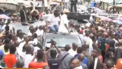 Gachagua and kalonzo in malindi