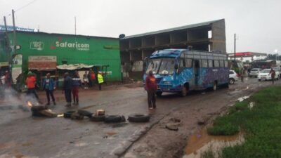 Kasarani mwiki protests