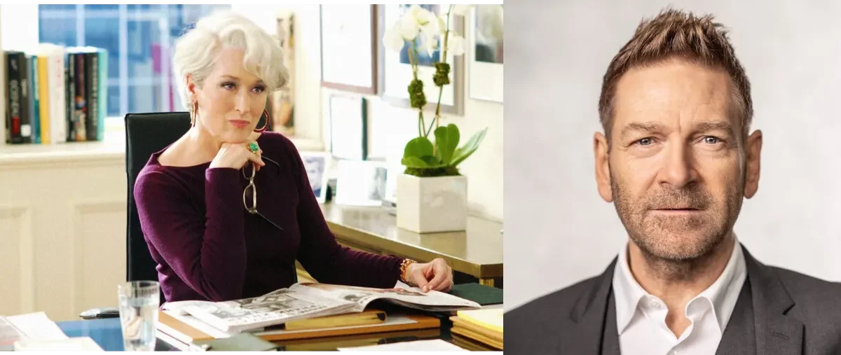 Kenneth branagh will play miranda priestly’s husband in ‘the devil wears prada 2.’