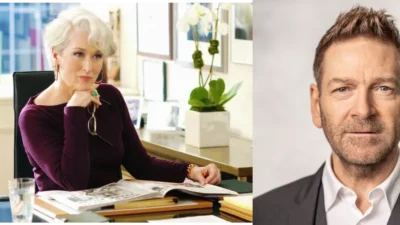 Kenneth branagh will play miranda priestly’s husband in ‘the devil wears prada 2.’